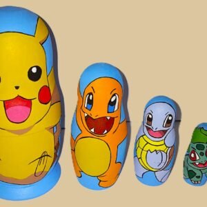 Pokemon nesting doll handmade