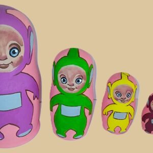 Teletubbies nesting doll handmade