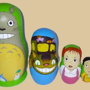 Anime nesting doll handmade