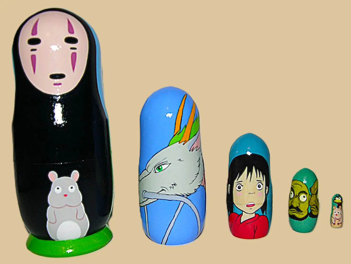 Anime Spirit nesting doll