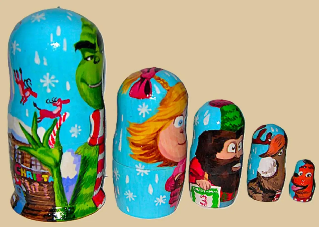 Christmas nesting doll - Image 2