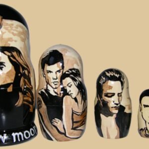 Twilight New Moon nesting doll handmade