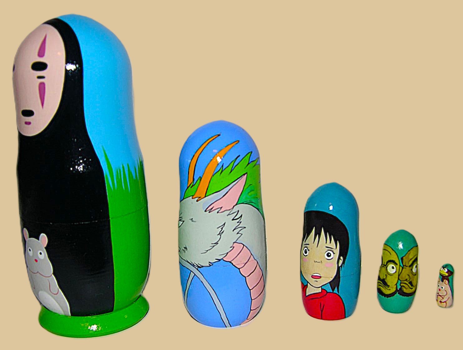 Anime Spirit nesting doll - Image 3