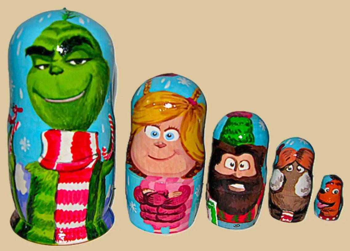 Christmas nesting doll - Image 5