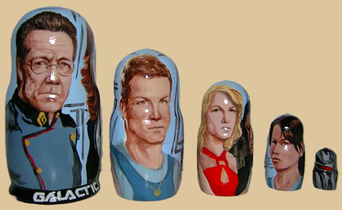 Battlestar Galactica nesting doll