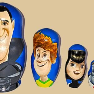 Transylvania nesting doll handmade