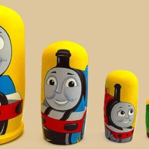 Thomas the Train nesting doll handmade