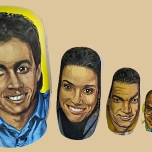 Seinfeld nesting doll handmade
