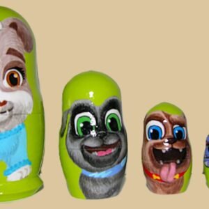 Puppy Dog Pals nesting doll handmade
