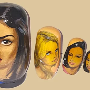 Pretty Little Liars nesting doll handmade