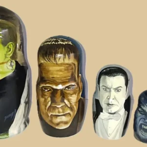 Horror Classic nesting doll handmade