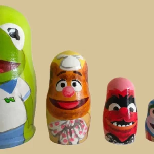 Muppet Babies nesting doll handmade