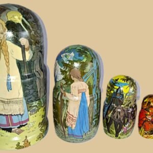 Russian Tales: Vasilisa The Beautiful nesting doll