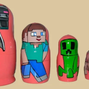 Minecraft nesting doll