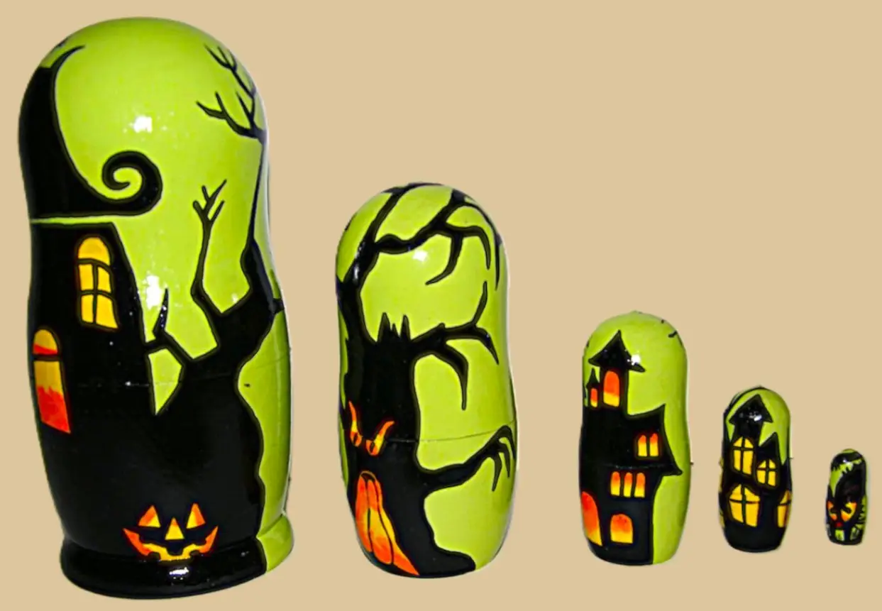 Halloween nesting doll - Image 3