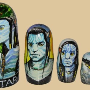 Avatar nesting doll handmade